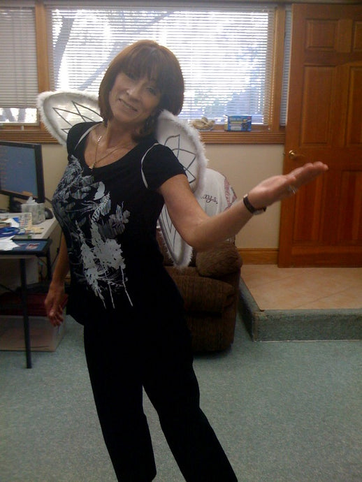 Aunt Mama's angel wings