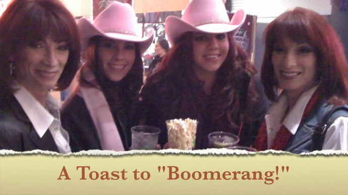 Our song, "Boomerang" is played at the NFR!