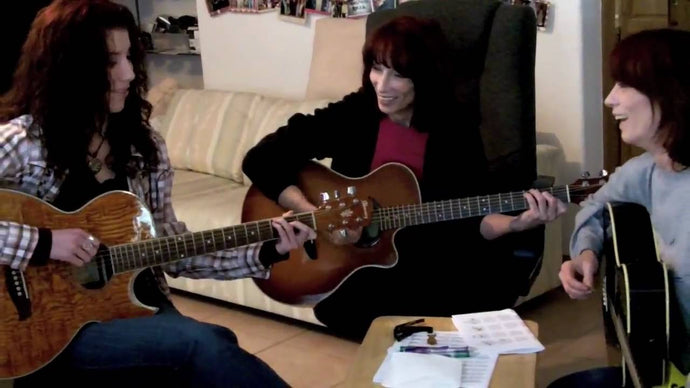 MJ2 Tuesday Bloopers: Guitar Lessons with Aunt Mama