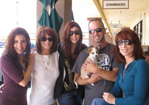 Coffee Break with Ron and Terry (and their dog Bella of course!)