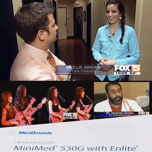Member of MJ2 featured on Fox5Vegas "FDA approves artificial pancreas system for diabetics"